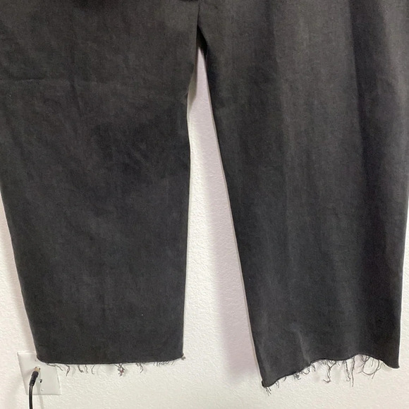 Old Navy NEW Extra High Rise Black Wash Wide Leg Jeans Plus Size 26 - Picture 7 of 7